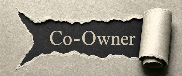 Co-ownership paper tear comparison graphic