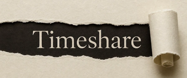Timeshare paper tear comparison graphic